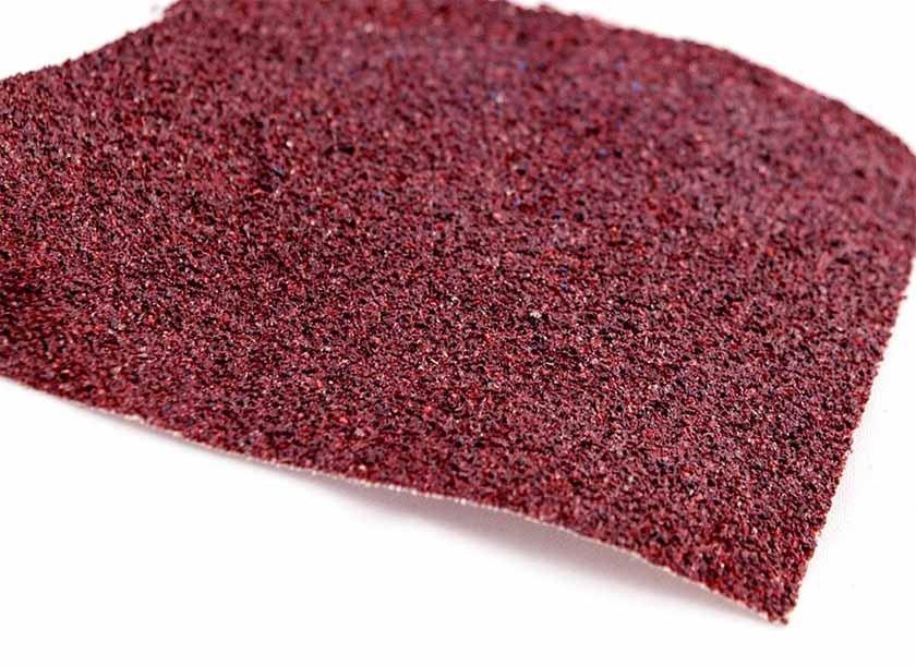 A close-up shot of an sandpaper