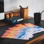 Tickets on the table that are prepared to be used for the best way to sell concert tickets